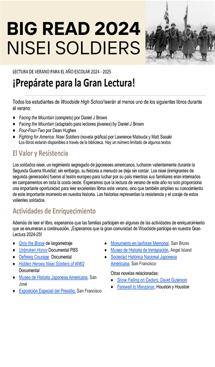 Big Read Flyer Spanish